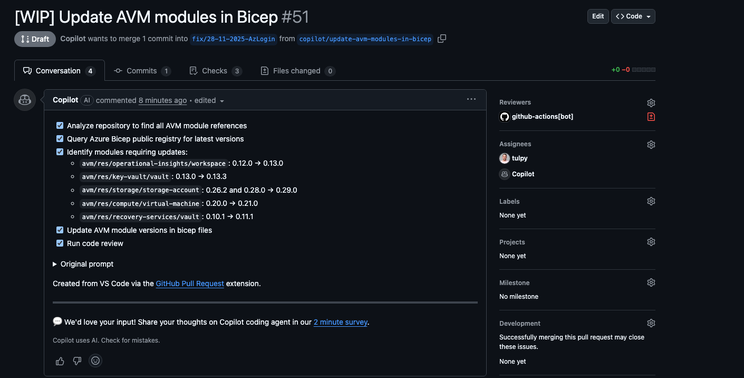GitHub Pull Request WIP