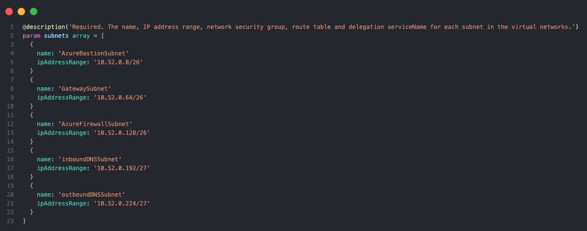 Subnets