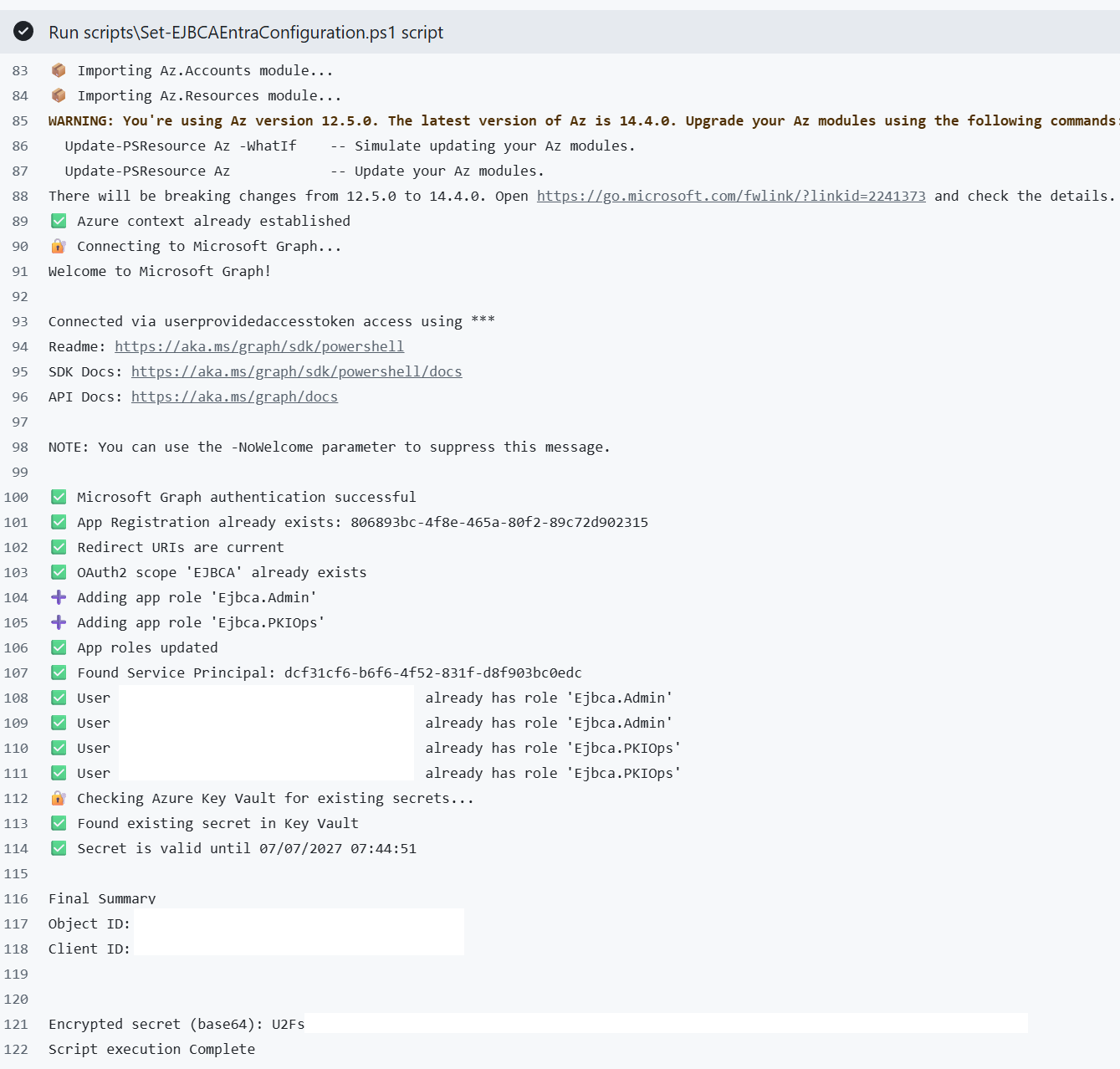 Job 1 Screenshot