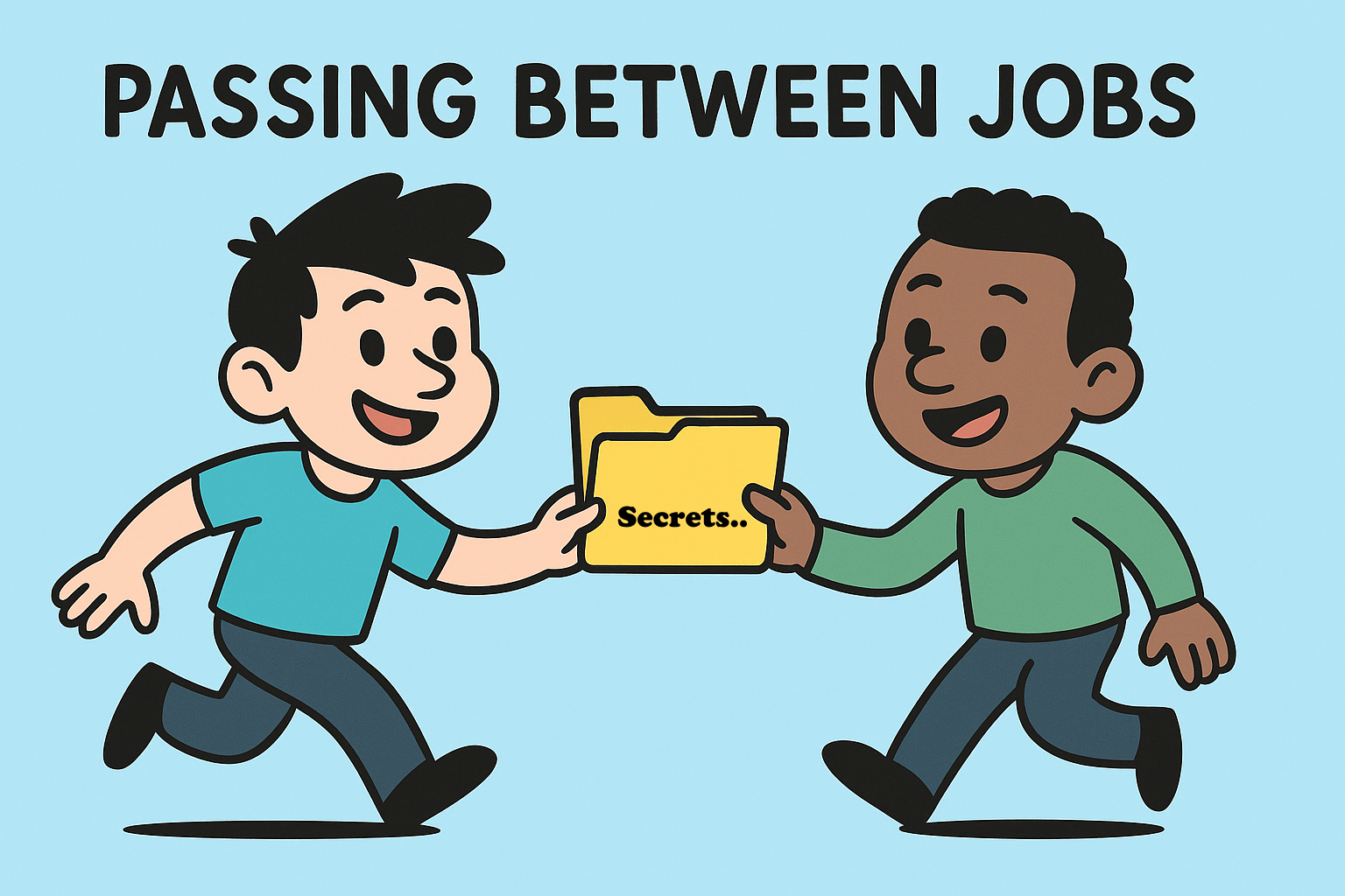 Passing a Secret Between GitHub Jobs